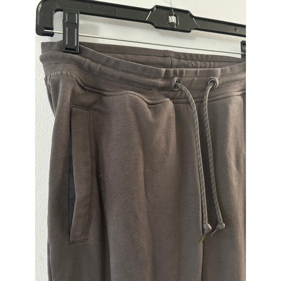Alphalete Pants Mens Medium Brown Essential Core Jogger Sweatpants Athleisure - Picture 2 of 7